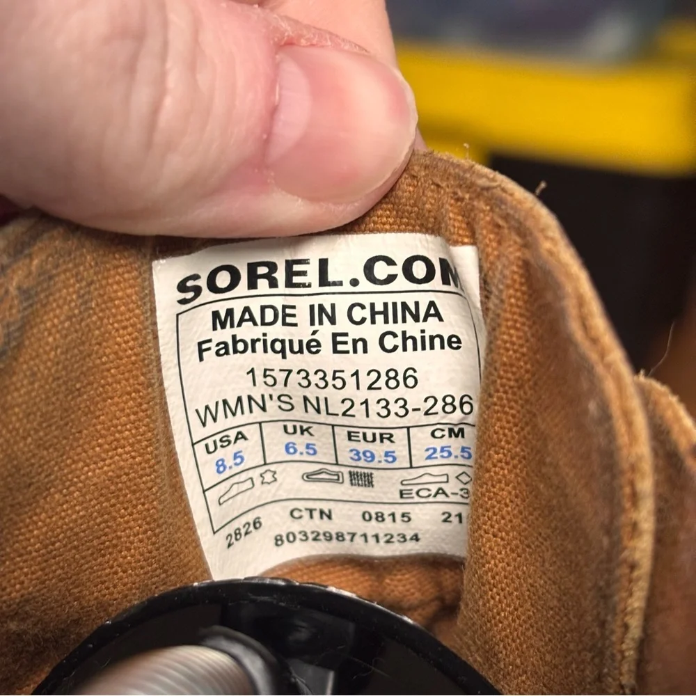Sorel Out N About Waterproof Brown Leather Duck Boots – Women’s Sz 8.5 - Picture 8 of 9